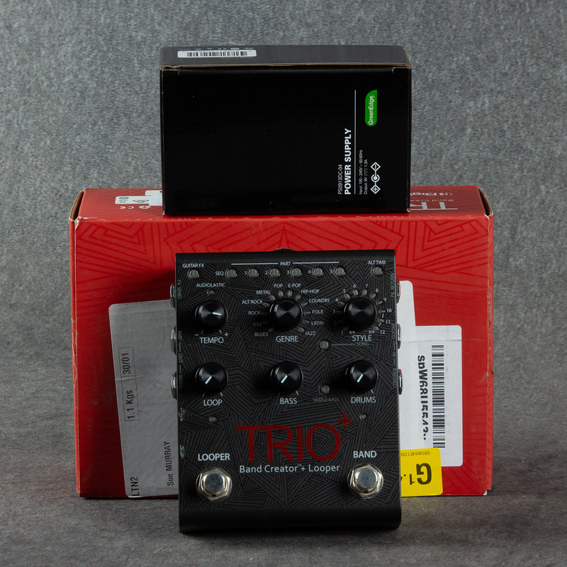Digitech Trio Plus Band Creator Looper - Box & PSU - 2nd Hand