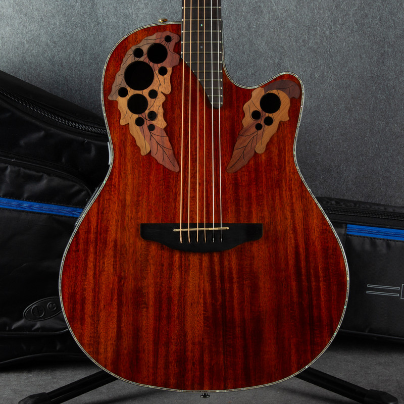 Ovation Celebrity Elite Plus CE44P Koa - Gig Bag - 2nd Hand Ovation Celebrity Elite Plus CE44P Koa - Gig Bag - 2nd Hand