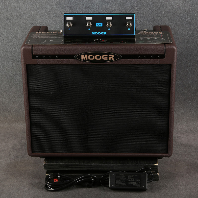 Mooer SD50A Acoustic Digital Modelling Combo Amplifier - Box & PSU - 2nd Hand