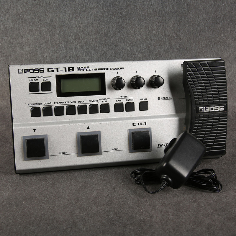 Boss GT-1B Bass Effects Processor - Power Supply - 2nd Hand