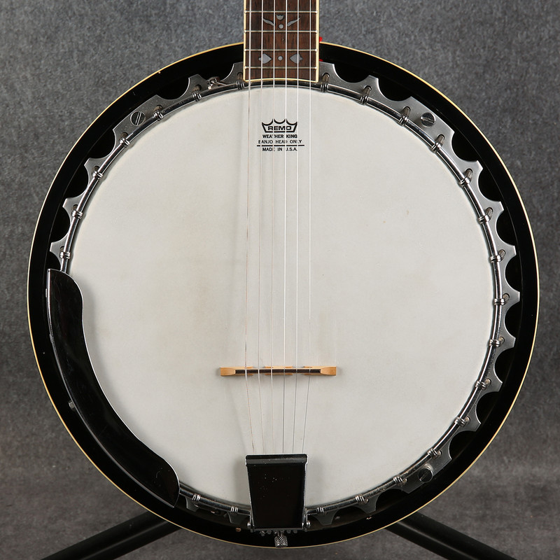 Merica 6 String Banjo - Natural - 2nd Hand Merica 6 String Banjo - Natural - 2nd Hand