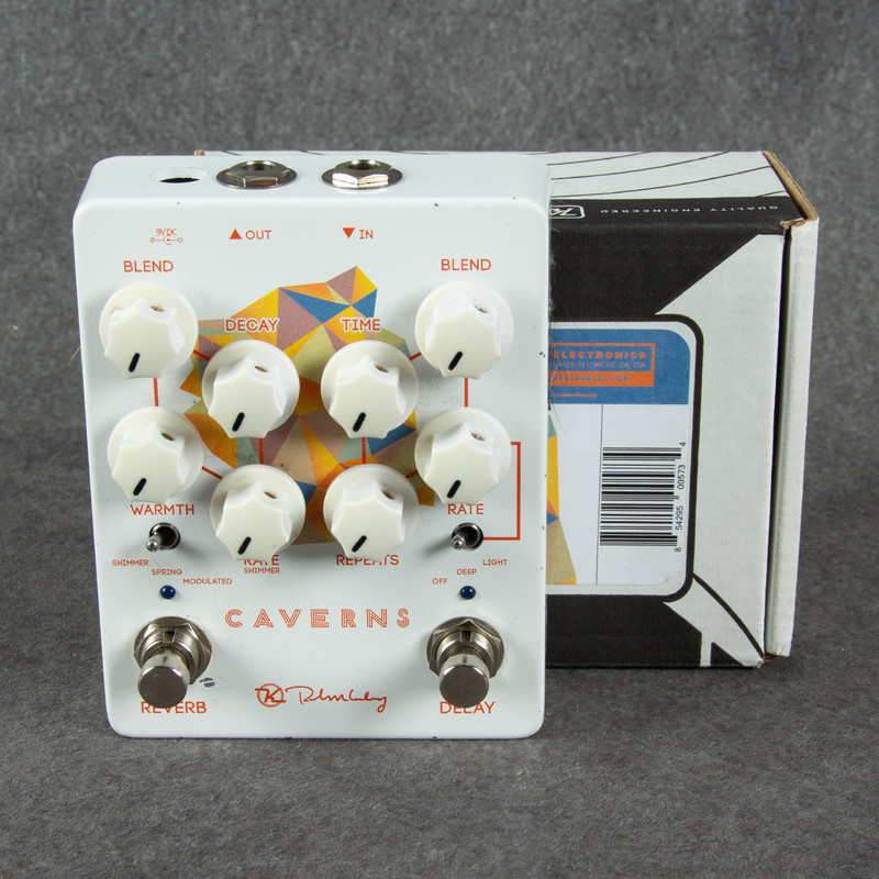 Keeley Caverns Delay Reverb V2 Pedal - Boxed - 2nd Hand