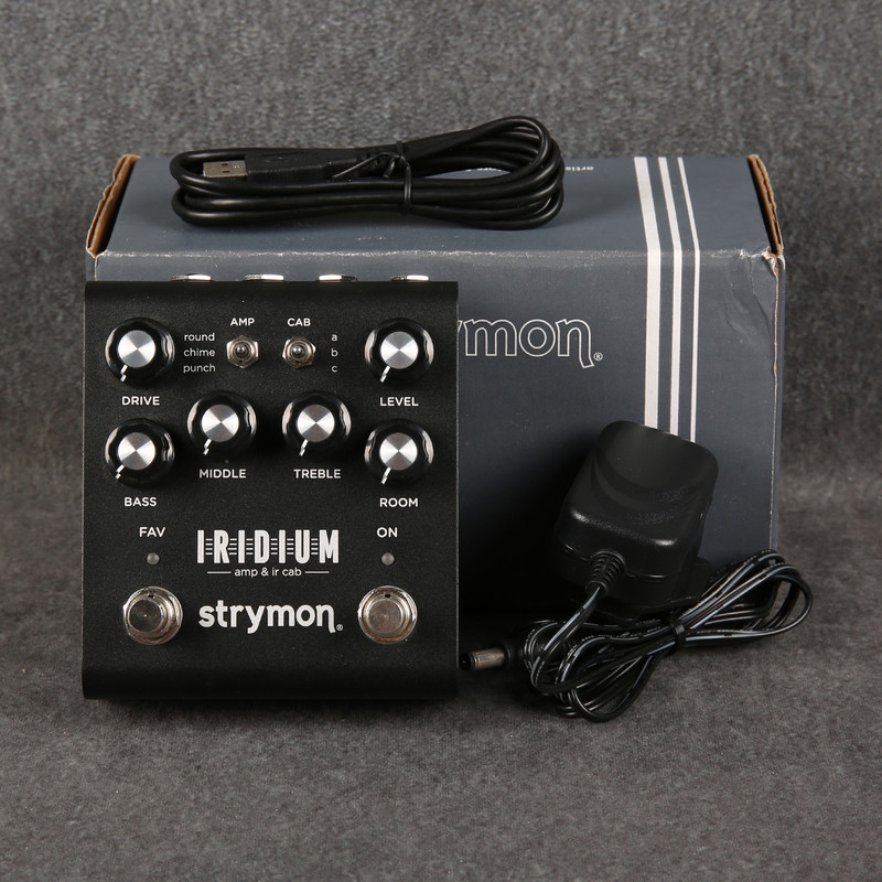 Strymon Iridium IR Cab Simulator - Box & PSU - 2nd Hand Strymon Iridium IR Cab Simulator - Box & PSU - 2nd Hand