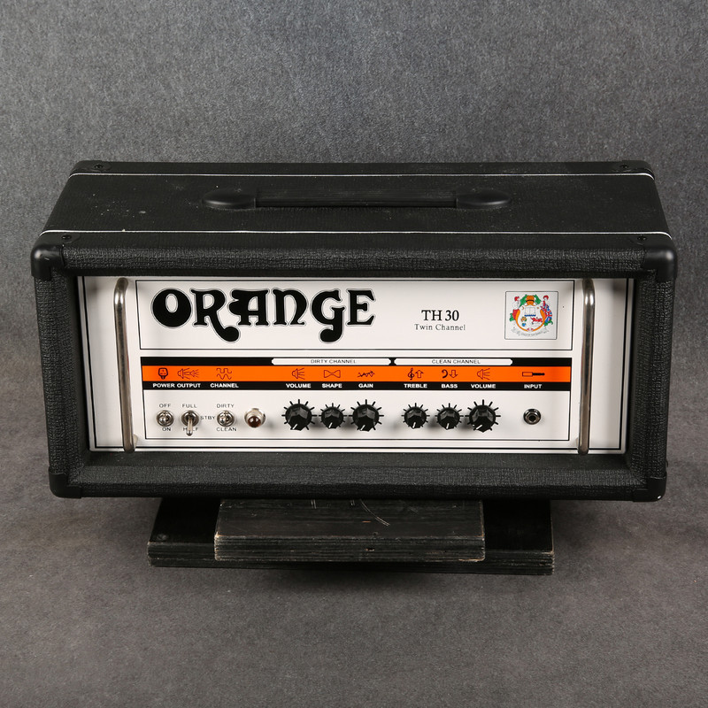 Orange TH30H Twin Channel Valve Amp Head - Black **COLLECTION ONLY** - 2nd Hand