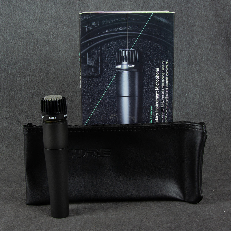 Shure SM57 Microphone - Boxed - 2nd Hand (142819) Shure SM57 Microphone - Boxed - 2nd Hand (142819)