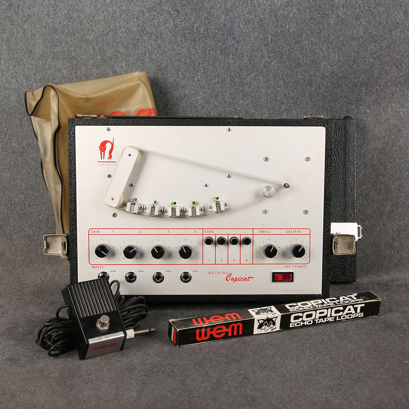 Watkins Copicat Super-IC Tape Echo - Footswitch **COLLECTION ONLY** - 2nd Hand Watkins Copicat Super-IC Tape Echo - Footswitch **COLLECTION ONLY** - 2nd Hand