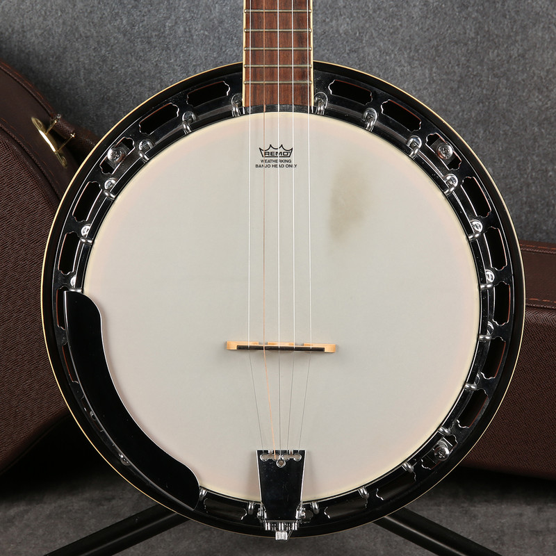 Gretsch G9410 Broadkaster Special 5 String Resonator Banjo - Case - 2nd Hand