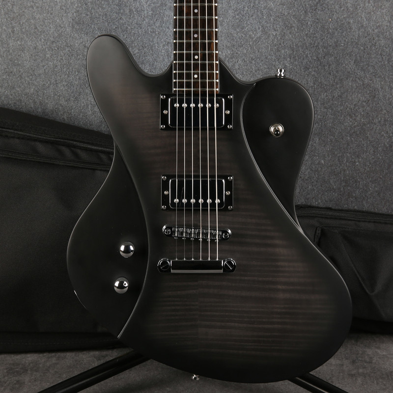 Framus D-Series Idolmaker - LH - Nirvana Black Trans Satin - Bag - 2nd Hand Framus D-Series Idolmaker - LH - Nirvana Black Trans Satin - Bag - 2nd Hand