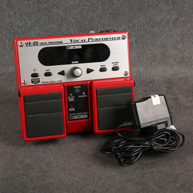 Boss VE-20 Vocal Performer - Power Supply - 2nd Hand