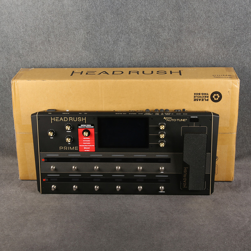 HeadRush Prime Amp Modeller & Multi-FX Processor - Boxed - 2nd Hand HeadRush Prime Amp Modeller & Multi-FX Processor - Boxed - 2nd Hand