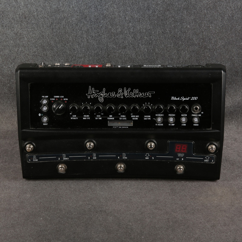 Hughes & Kettner Black Spirit 200 Floor Amplifier - 2nd Hand