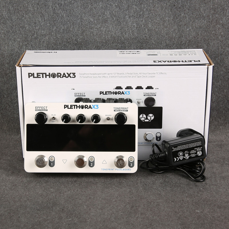 TC Electronic Plethora X3 Multi-FX Unit - Box & PSU - 2nd Hand