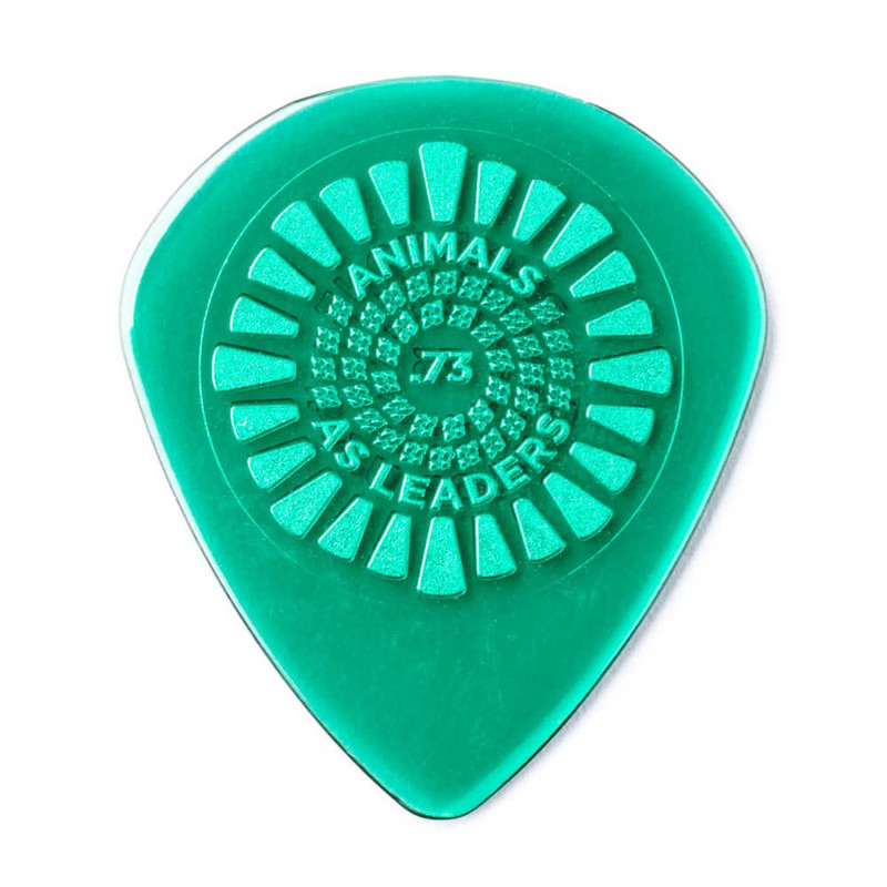 Jim Dunlop AALP02 Animals As Leaders Guitar Pick, Green, 3 Pack