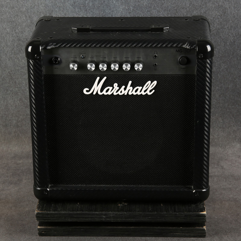 Marshall MG Carbon Fiber MG15CF Combo Amplifier - 2nd Hand Marshall MG Carbon Fiber MG15CF Combo Amplifier - 2nd Hand