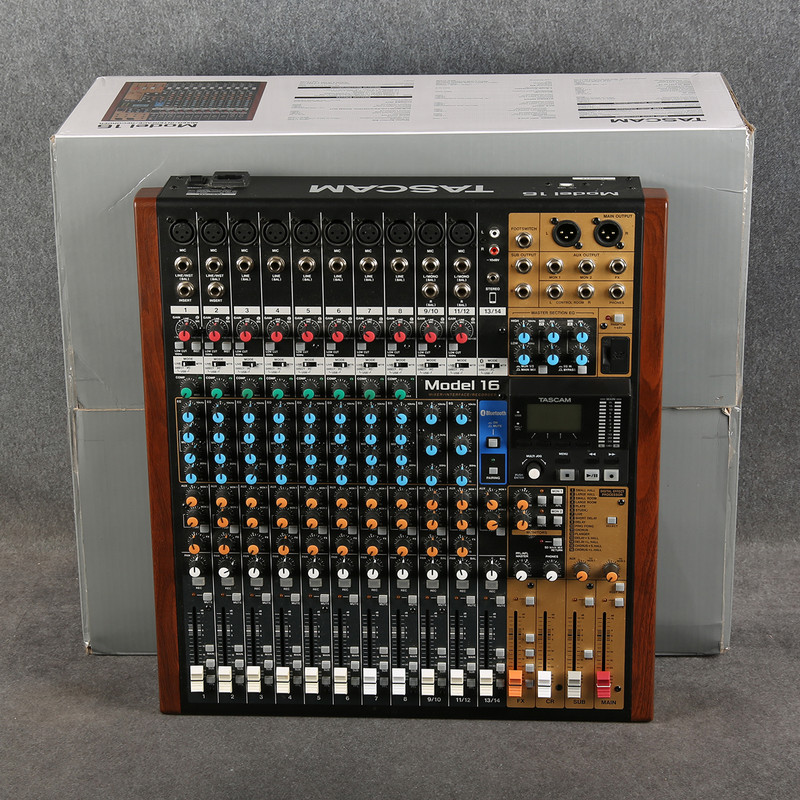 Tascam Model 16 14-Channel Analogue Mixer - Boxed - 2nd Hand