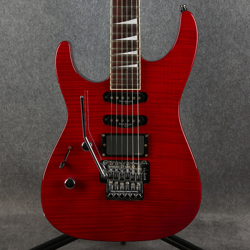 Jackson Pro Series DK2 Dinky - MIJ - Left Handed - Transparent Red - 2nd Hand