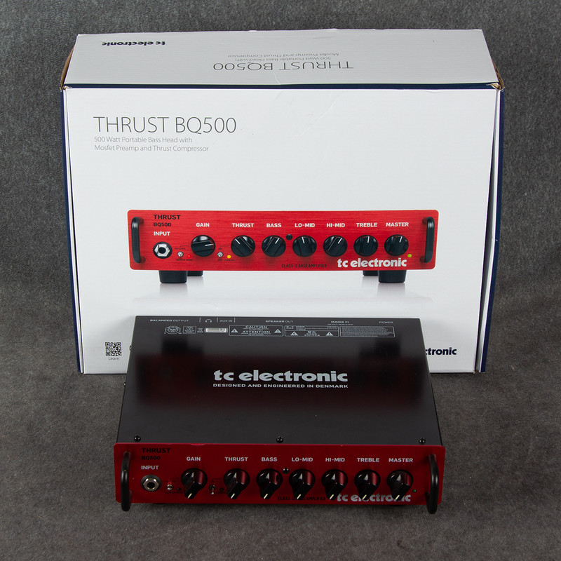TC Electronic Thrust BQ500 - Box & PSU - 2nd Hand TC Electronic Thrust BQ500 - Box & PSU - 2nd Hand