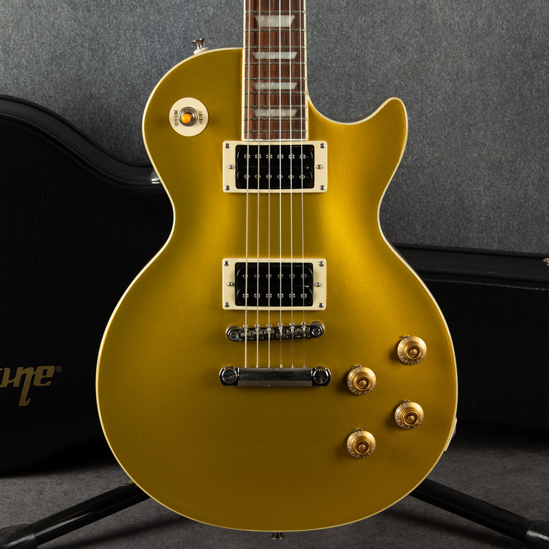 Epiphone Slash Victoria Les Paul Standard - Gold Top - Hard Case - 2nd Hand