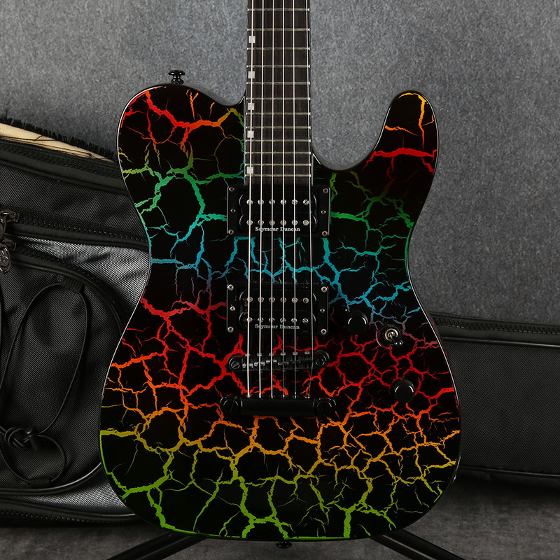 ESP LTD Eclipse NT '87 Series - Rainbow Crackle - Gig Bag - 2nd Hand ESP LTD Eclipse NT '87 Series - Rainbow Crackle - Gig Bag - 2nd Hand