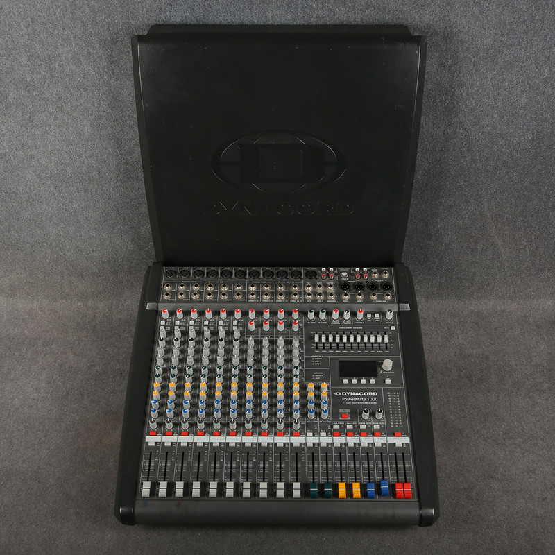 Dynacord PowerMate 1000-3 10-Channel Compact Power-Mixer - Cover - 2nd Hand