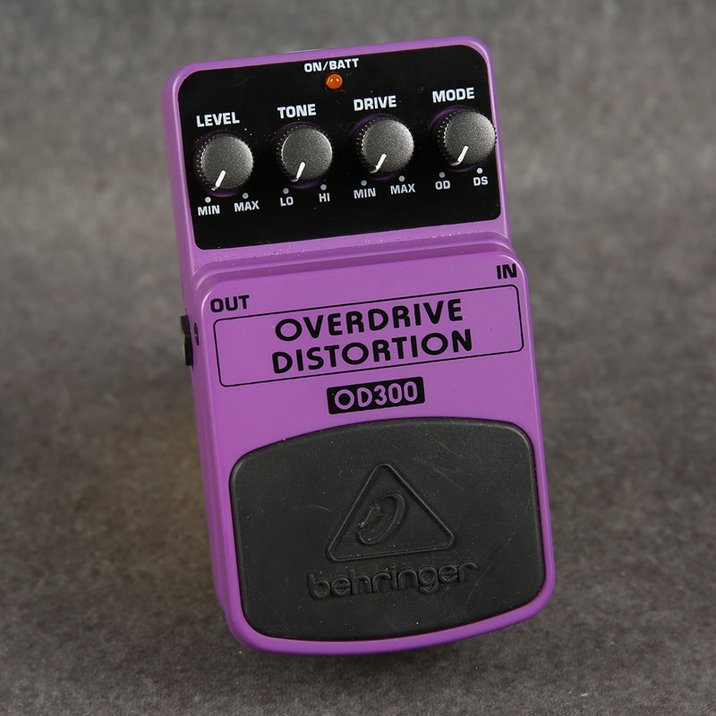 Behringer OD300 Overdrive/Distortion Pedal - 2nd Hand