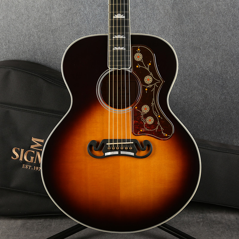 Sigma GJA-SG200 Grand Jumbo Acoustic - Vintage Sunburst - Soft Case - 2nd Hand