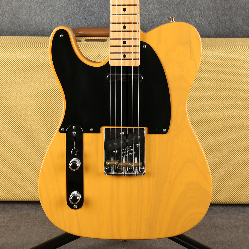 Fender American Original 50s Telecaster - Left Handed - Blonde - Case - 2nd Hand