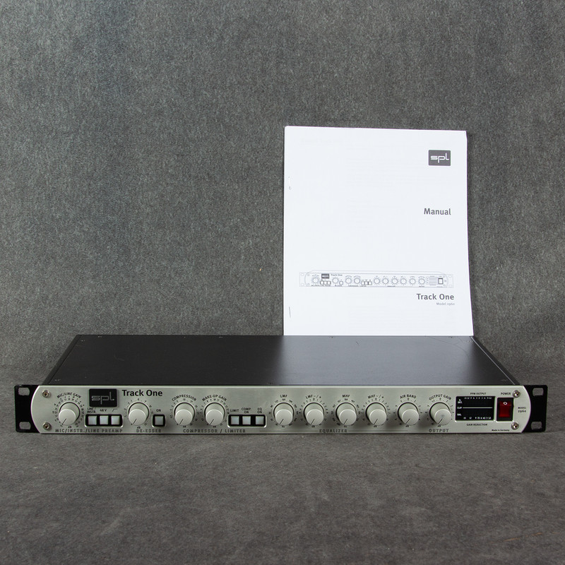 SPL Audio Track One Vocal Processor - Model 2960 - Manual - 2nd Hand