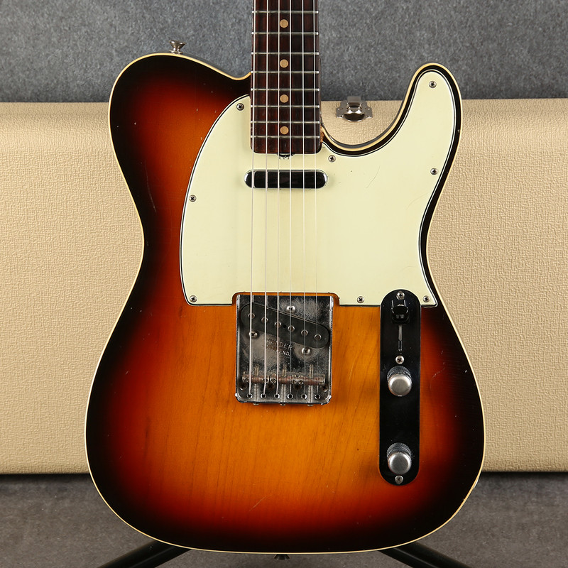 Fender 1962 Custom Telecaster - 3 Tone Sunburst - Hard Case - 2nd Hand