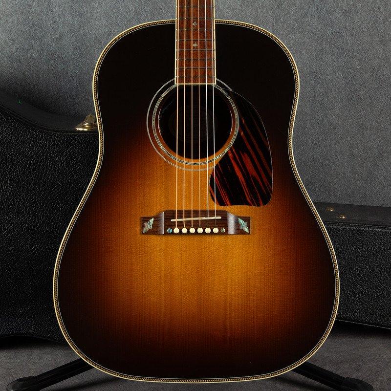 Gibson J-45 Custom Electro-Acoustic - Vintage Sunburst - Hard Case - 2nd Hand