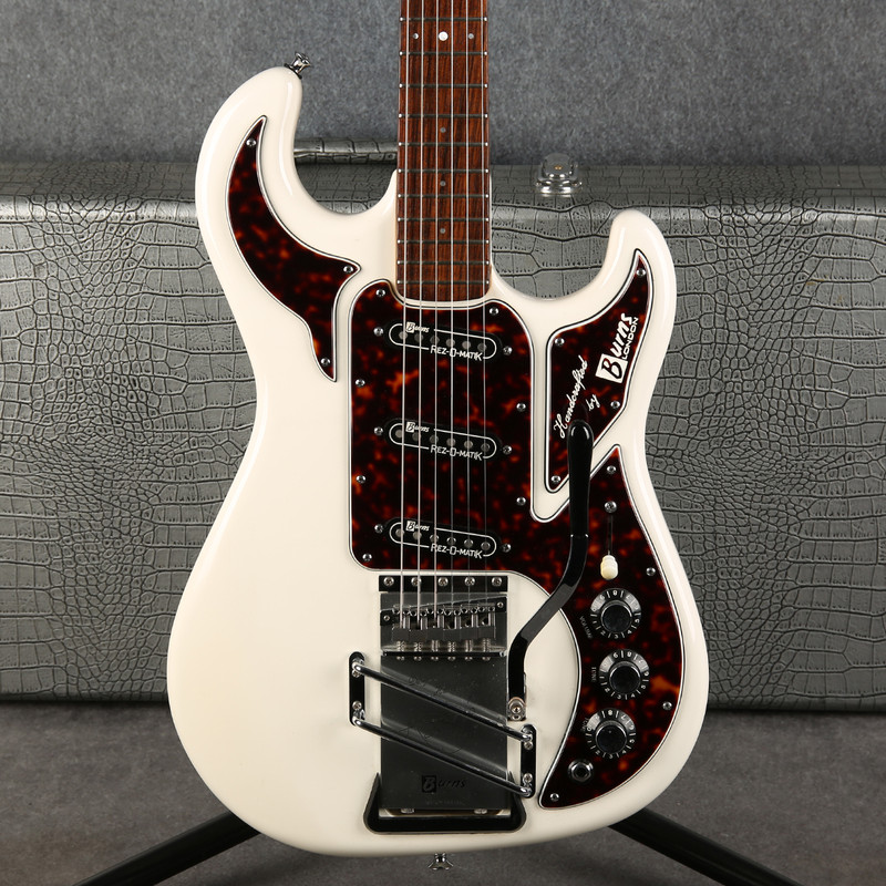 Burns Marvin 64 - White - Hard Case - 2nd Hand Burns Marvin 64 - White - Hard Case - 2nd Hand
