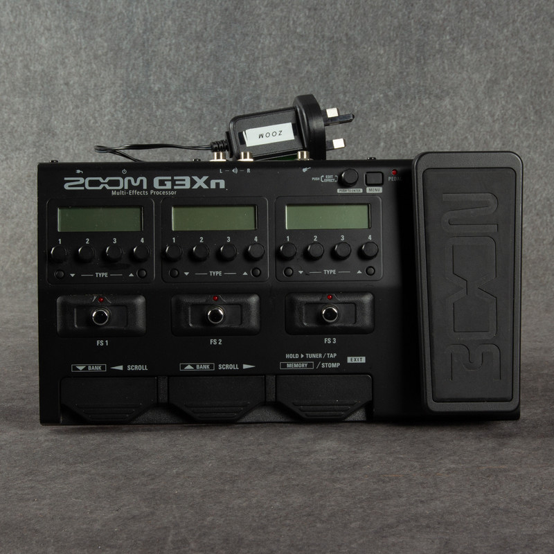 Zoom G3Xn Multi FX Pedal - Power Supply - 2nd Hand