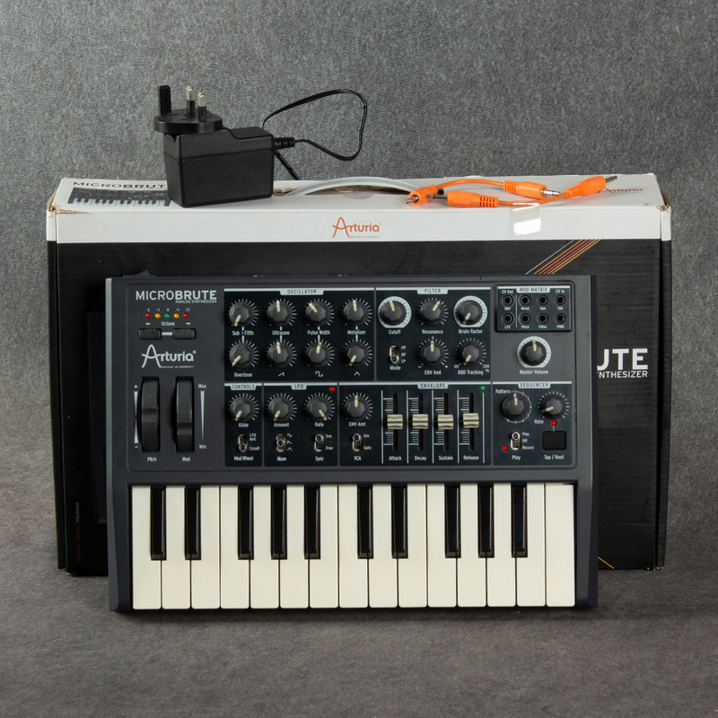 Arturia Microbrute Analog Synthesize - Box & PSU - 2nd Hand