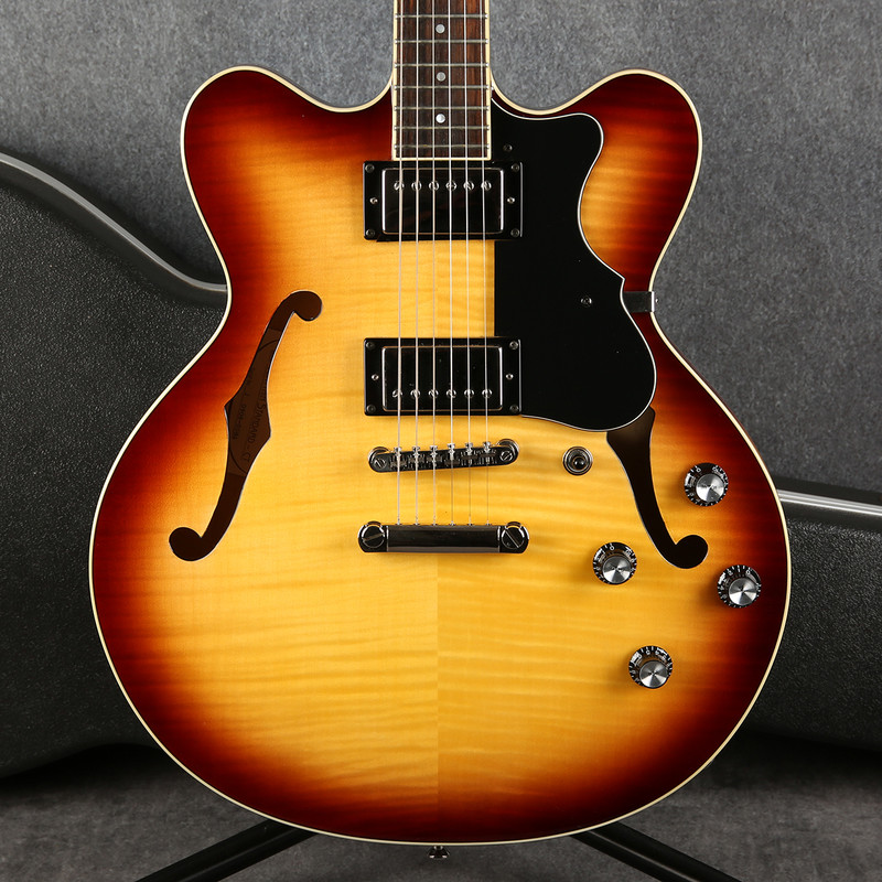 Hofner Contemporary Series Verythin Standard- Antique Sunburst - Case - 2nd Hand Hofner Contemporary Series Verythin Standard- Antique Sunburst - Case - 2nd Hand