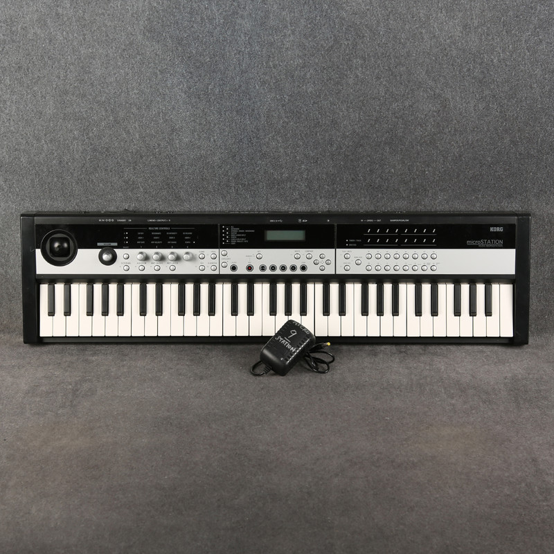 Korg MicroStation Music Workstation - Power Supply - 2nd Hand Korg MicroStation Music Workstation - Power Supply - 2nd Hand