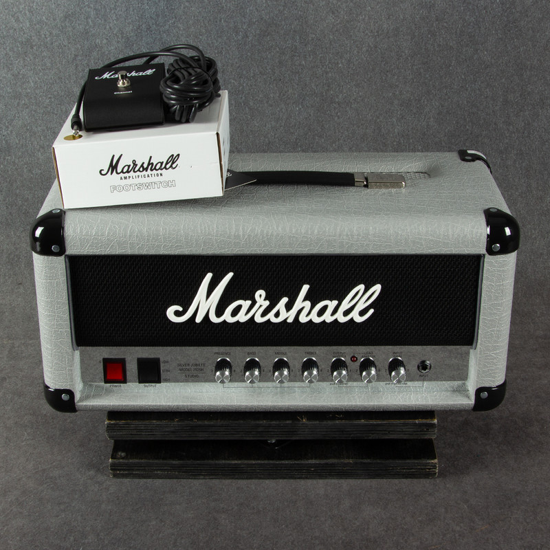 Marshall Silver Jubilee 2525H Amp Head - Footswitch - 2nd Hand