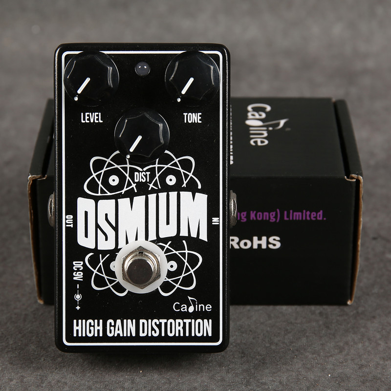 Caline CP-501 Osmium High Gain Distortion Pedal - Boxed - 2nd Hand