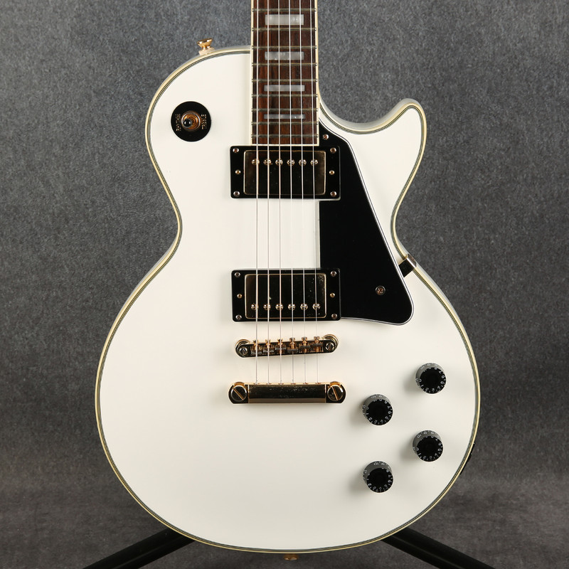 Epiphone Les Paul Custom Pro - Alpine White - 2nd Hand (144433)