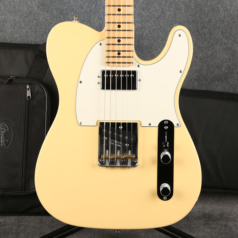 Fender American Performer Telecaster Hum - Vintage White - Gig Bag - 2nd Hand (144373)