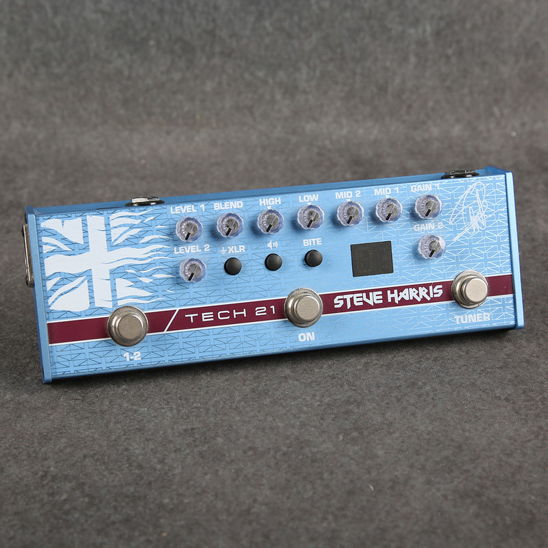 Tech 21 Steve Harris SH1 Signature Sansamp Pedal - 2nd Hand