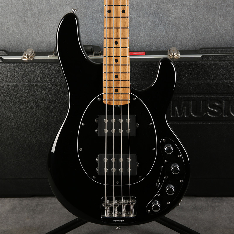 Music Man StingRay Special HH - Black - Hard Case - 2nd Hand