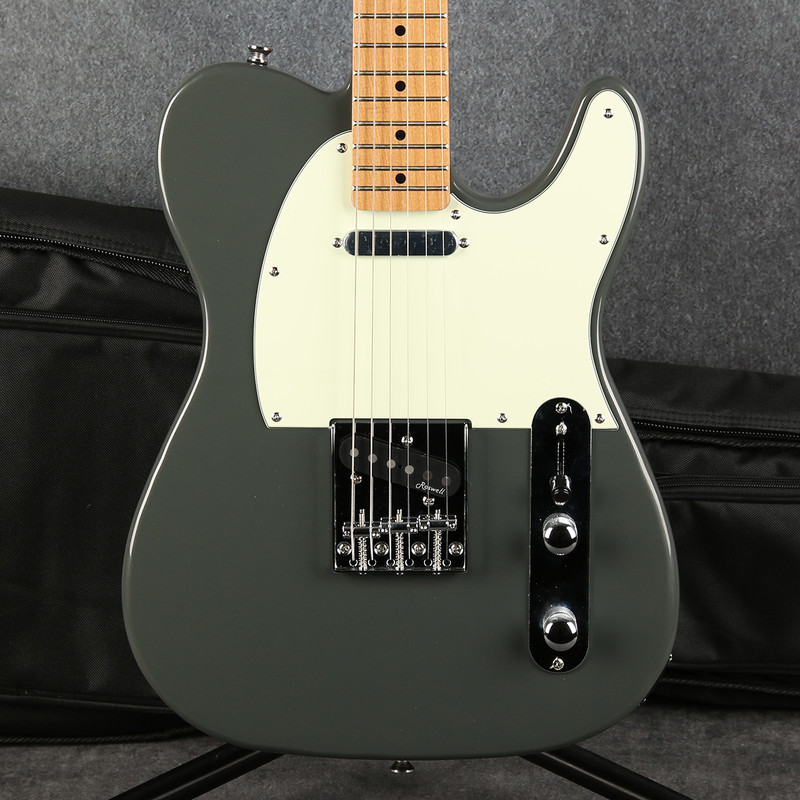 Harley Benton TE-62CC - Charcoal Frost - Gig Bag - 2nd Hand