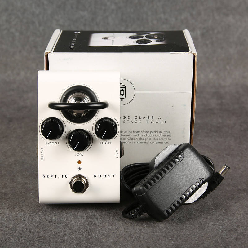 Blackstar Dept. 10 Valve Boost Pedal - Box & PSU - 2nd Hand