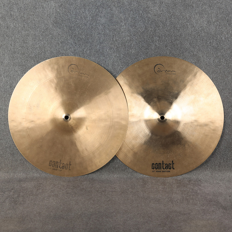 Dream Cymbal Contact Series 15" Hi Hat - 2nd Hand