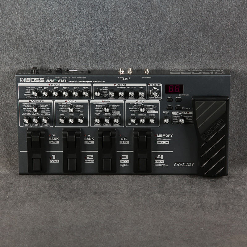 Boss ME-80 Guitar Effects Processor - 2nd Hand