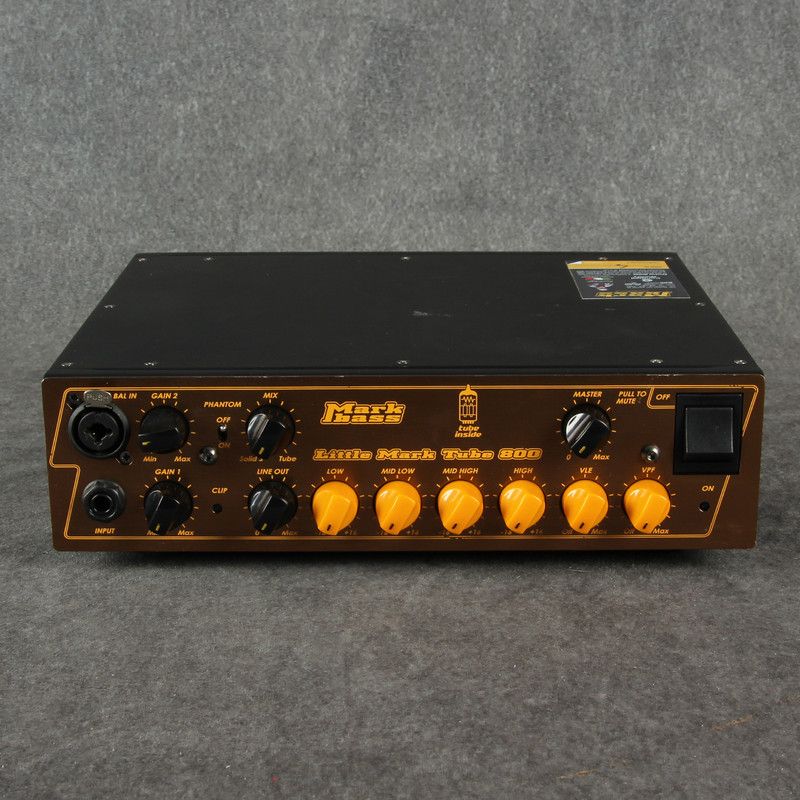 Markbass Little Mark Tube 800 - 2nd Hand