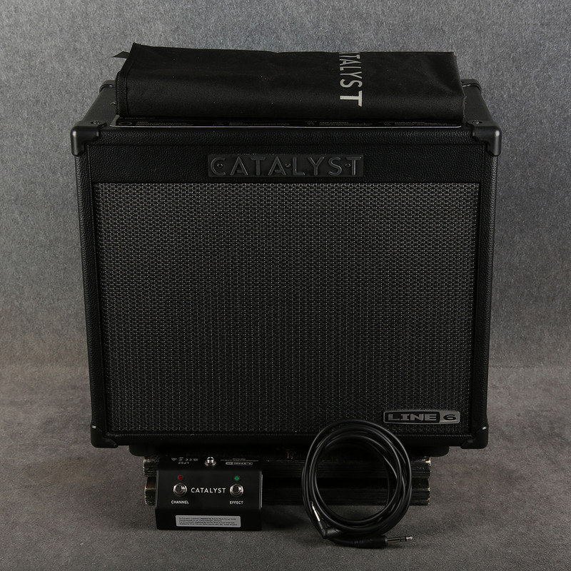 Line 6 Catalyst 60 Combo - Footswitch - Cover - 2nd Hand (144696) Line 6 Catalyst 60 Combo - Footswitch - Cover - 2nd Hand (144696)