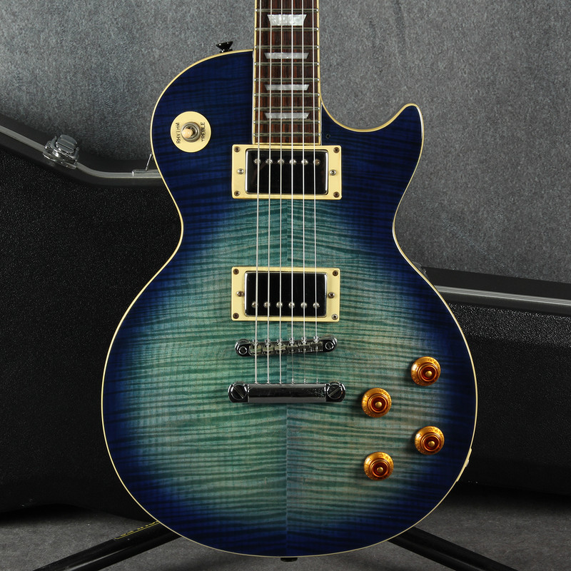 Epiphone Les Paul Standard - MIK - Blueburst - Hard Case - 2nd Hand