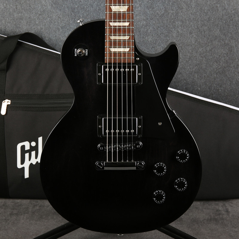 Gibson Les Paul Studio Faded T - Worn Ebony - Gig Bag - 2nd Hand Gibson Les Paul Studio Faded T - Worn Ebony - Gig Bag - 2nd Hand