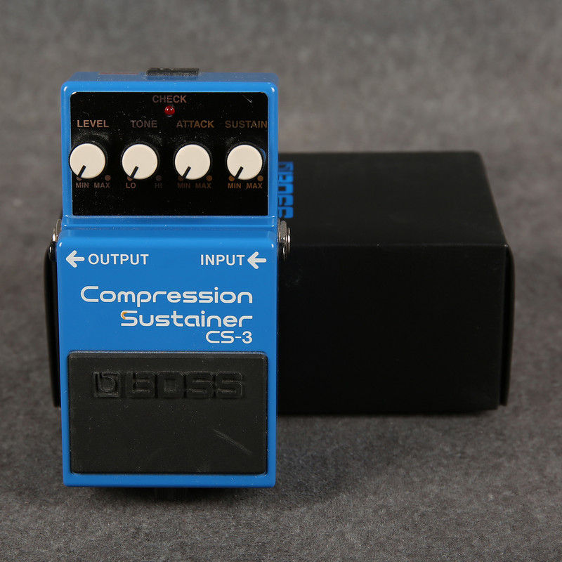 Boss CS-3 Compression Sustainer - Boxed - 2nd Hand (145165) Boss CS-3 Compression Sustainer - Boxed - 2nd Hand (145165)